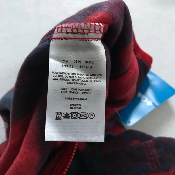 Columbia NWT Fleece Bodysuit Kids Various - Picture 10 of 10